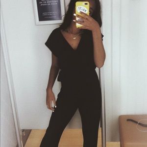 Black jumpsuit